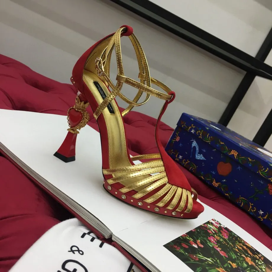 DolGa Pumps Gold For Women DG Shoes