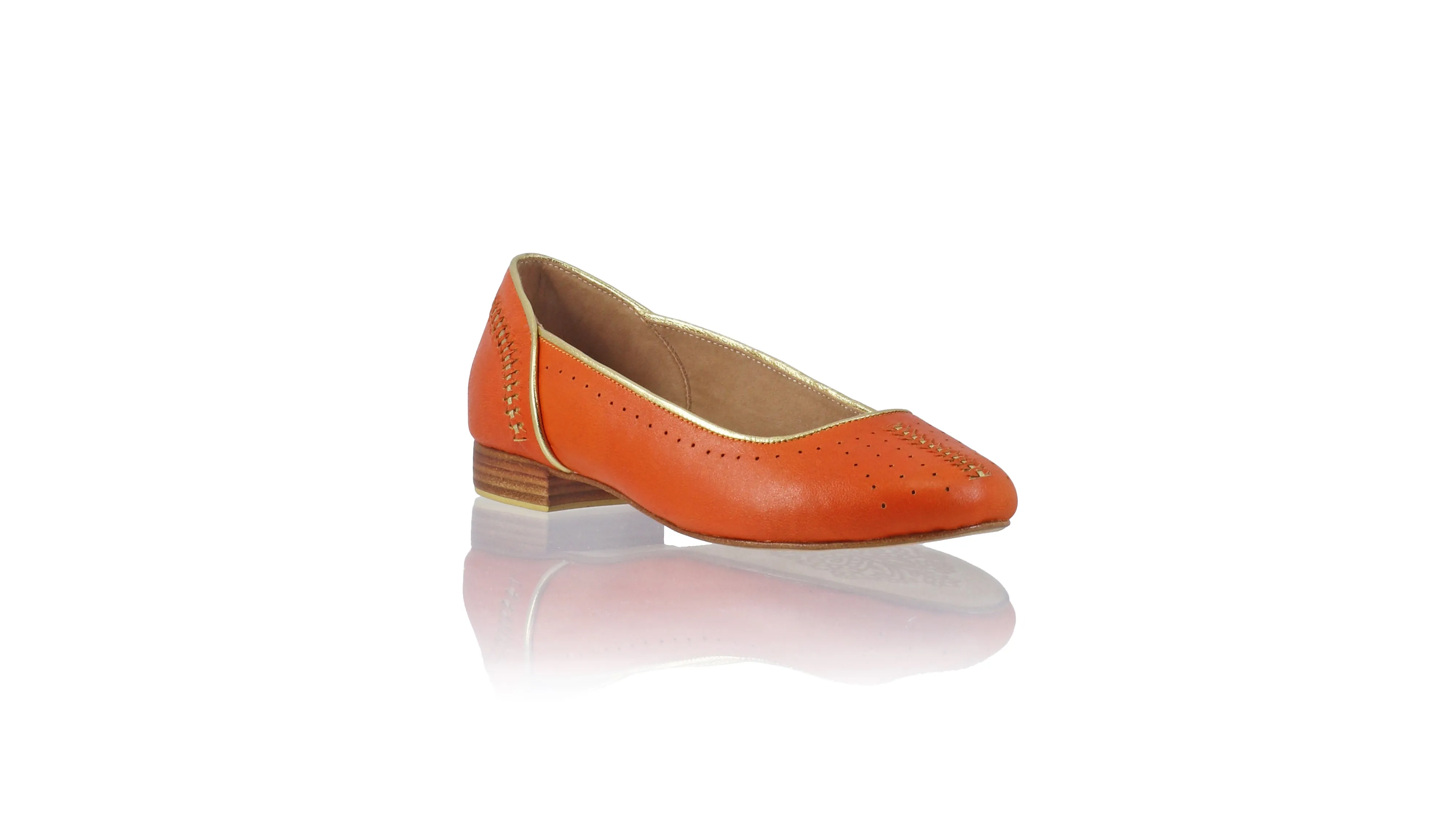 Donna 20mm Ballet - Orange & Gold