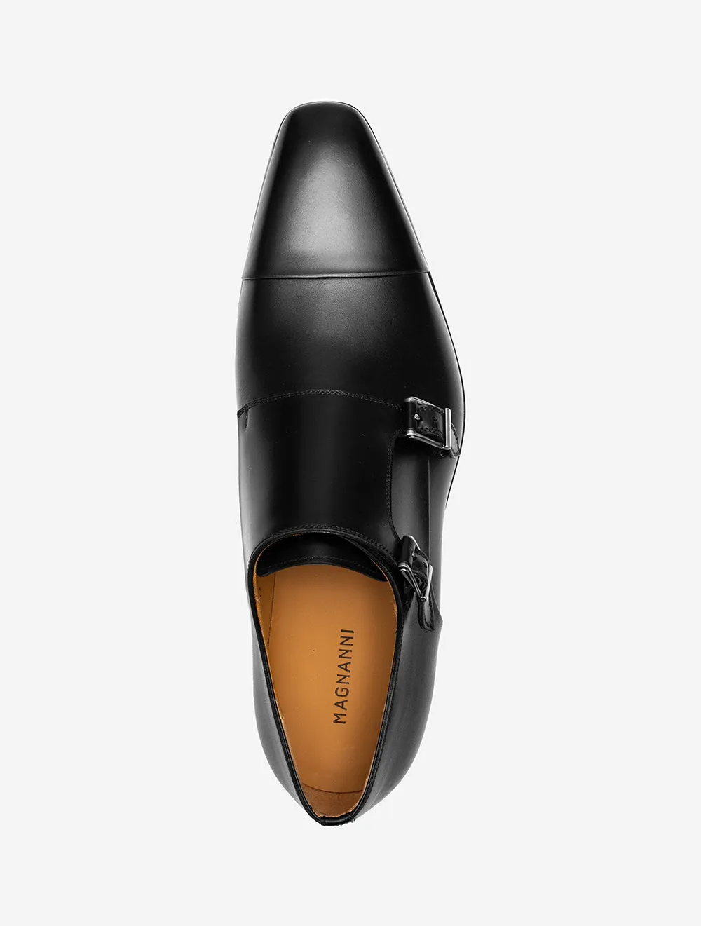 Double Monk Shoe Black