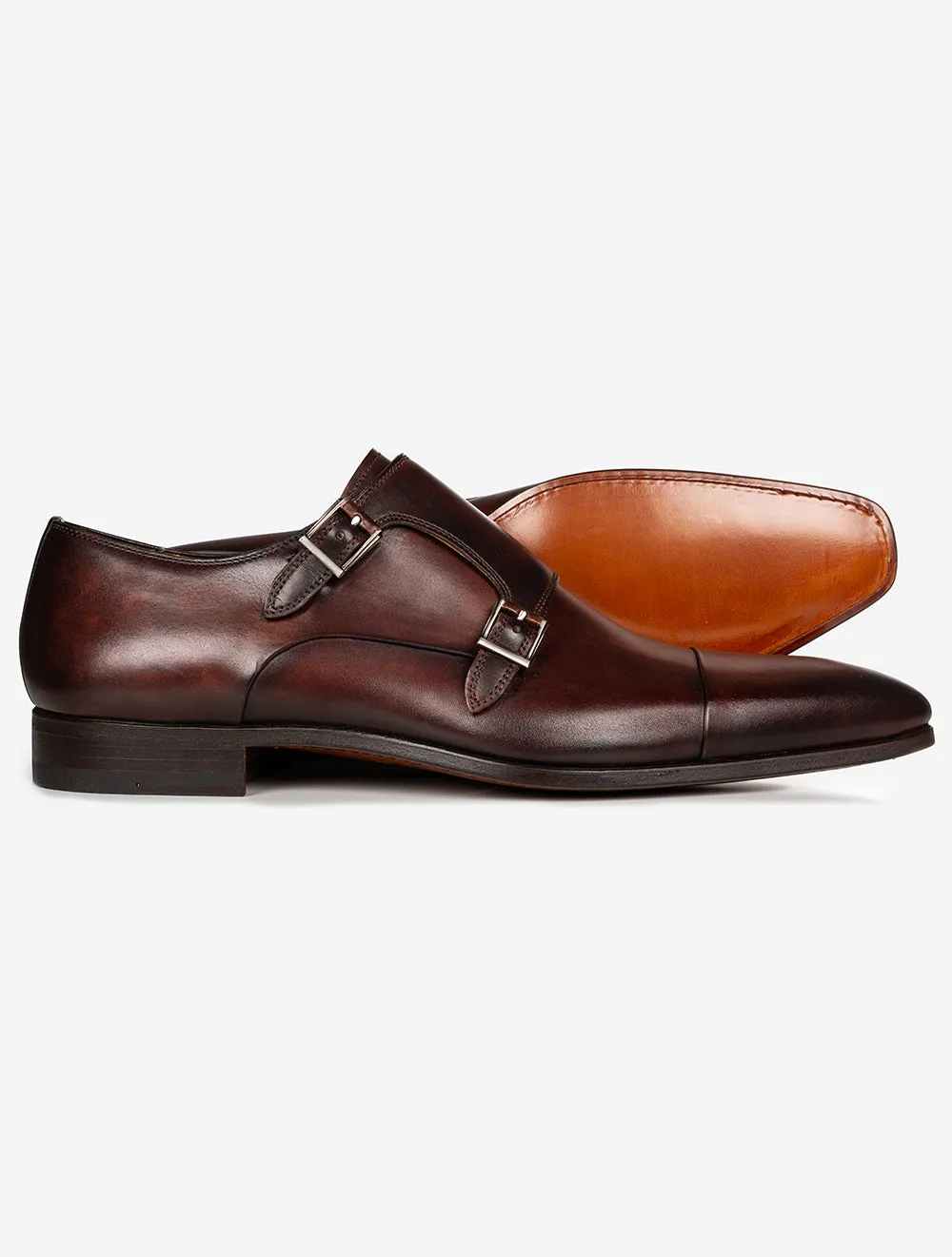 Double Monk Shoe Brown