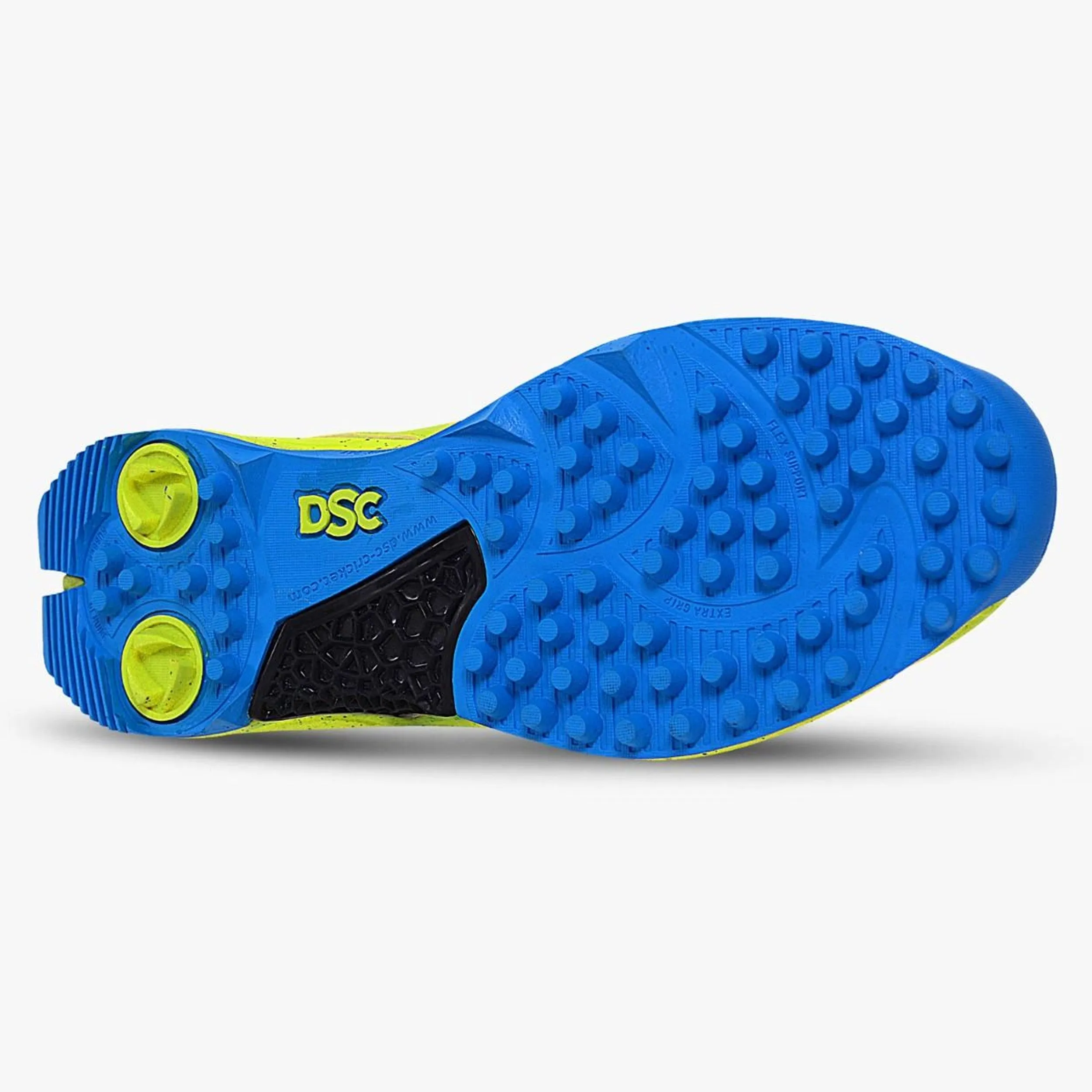 DSC Jaffa 22 Cricket Spike Shoes - Yellow - DOD