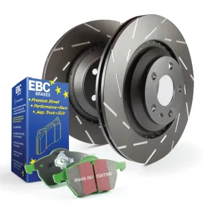 EBC Brakes S2KR2325 S2 Kits Greenstuff 2000 and USR Rotors