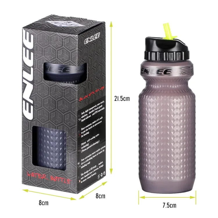 ENLEE RR10 650ml Mountain Bike Riding Water Bottle Portable Water Kettles For Outdoor Sports(Black)