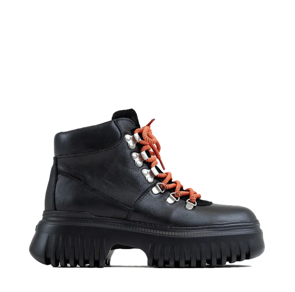 Evi Ann Black Outdoor Boots