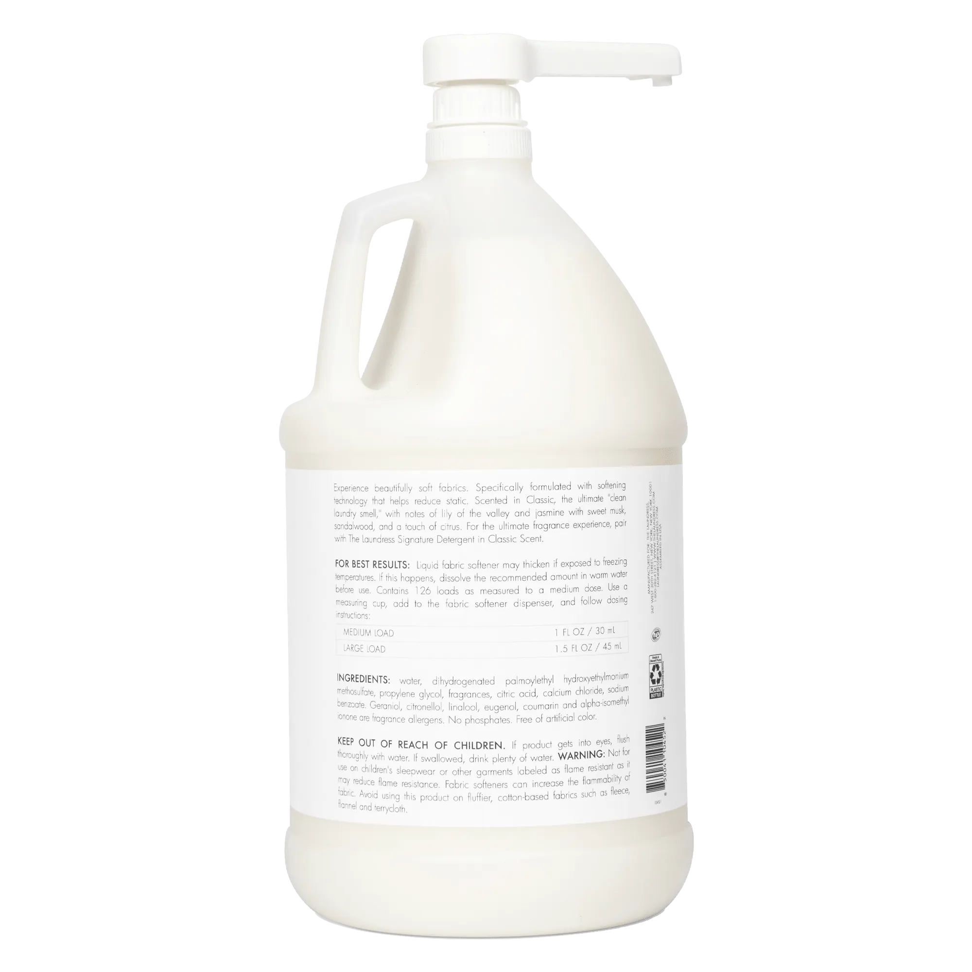 Fabric Conditioner Classic Gallon