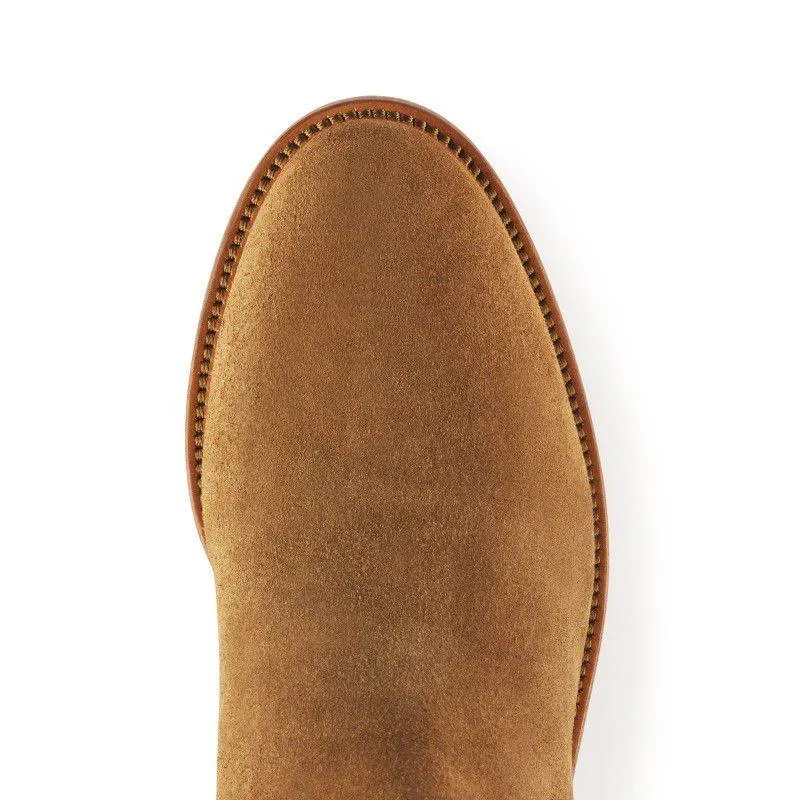 Fairfax & Favor Regina Sporting Fit Ladies Suede Boot - Tan