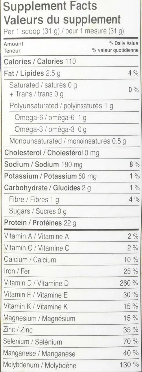 Garden of Life Raw Organic Protein - Vanilla (624g)