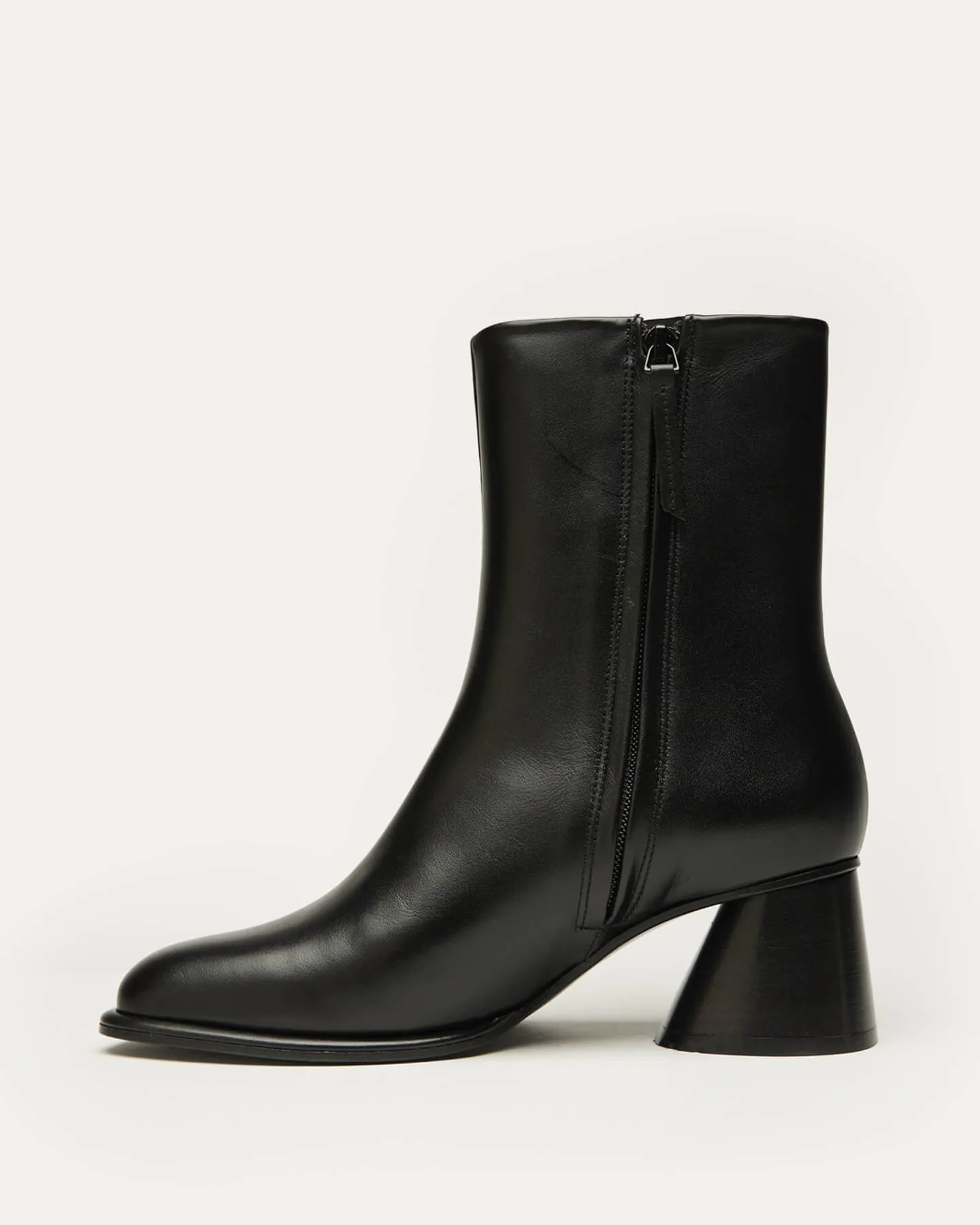 Holton Smooth Leather Heeled Boots