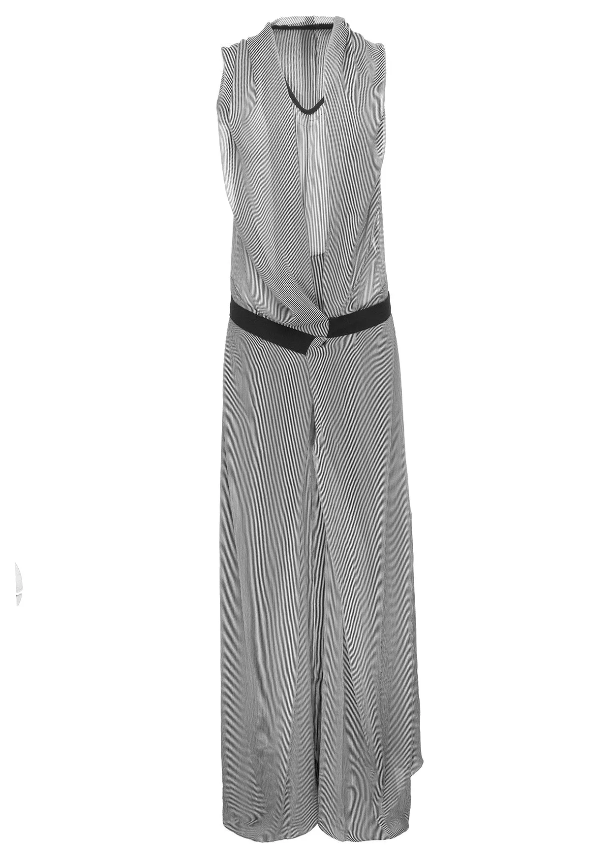 Hooded Silk Maxi Dress