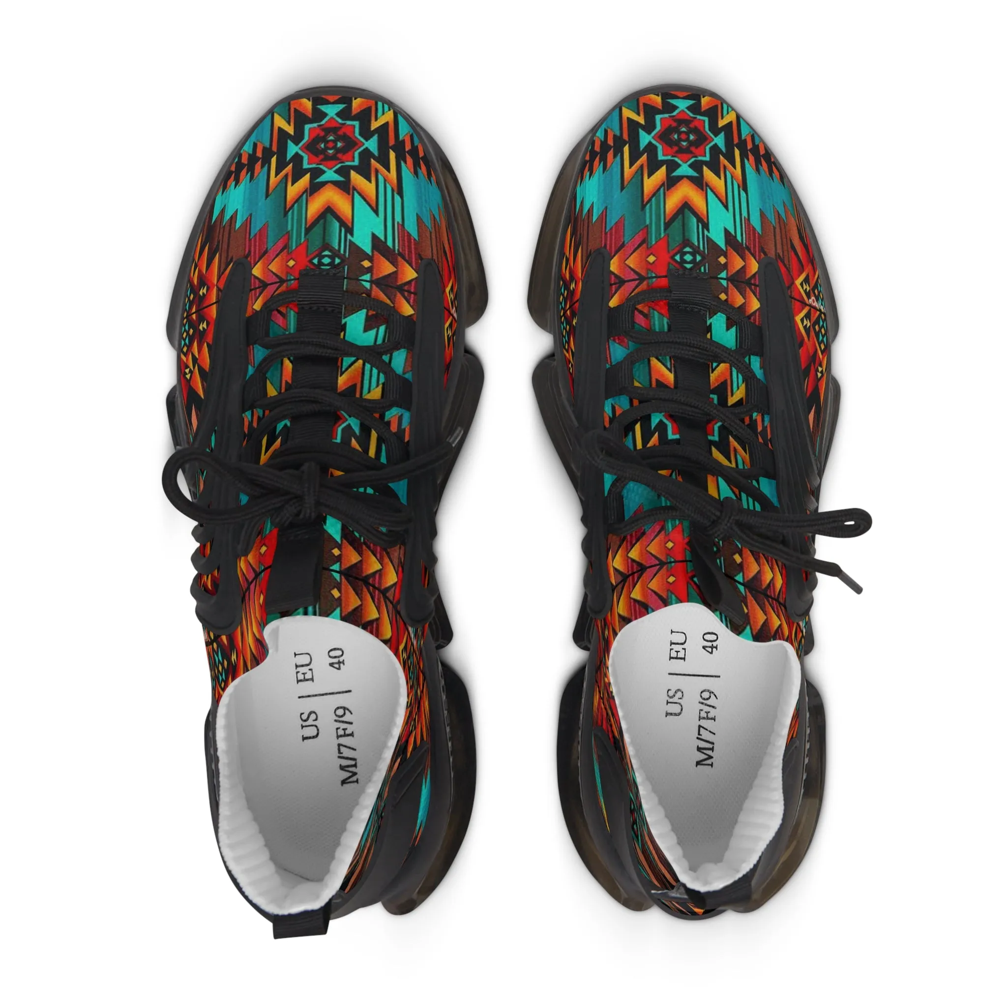 Indigenous print Women's Mesh Sneakers