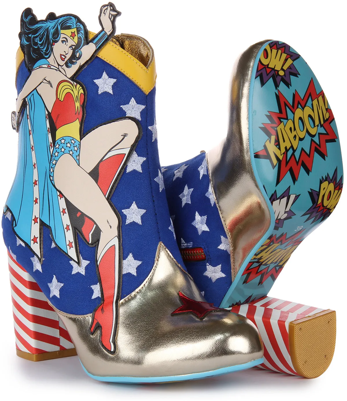 Irregular Choice Stronger Together In Wonderwomen X Superman