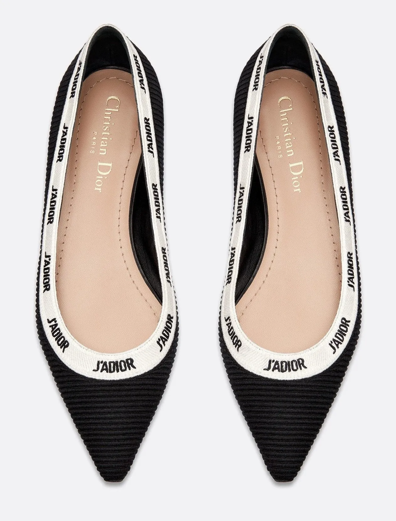 J'Adior Embroidered Ballet Flat