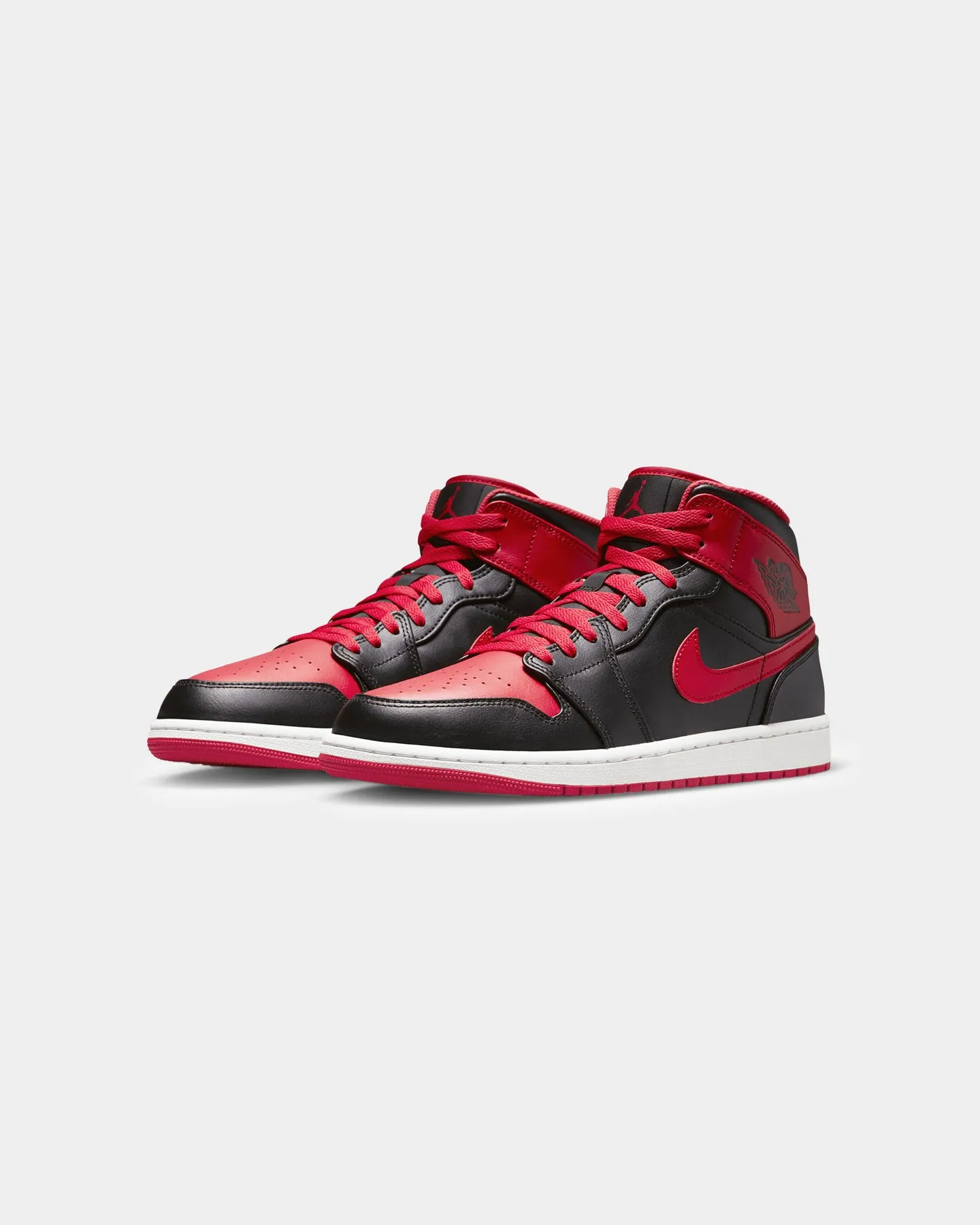 Jordan Air Jordan 1 Mid "Alternate Bred" Black/Fire Red