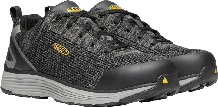 'Keen Utility' Men's Sparta ESD Aluminum Toe - Black / Grey Flannel