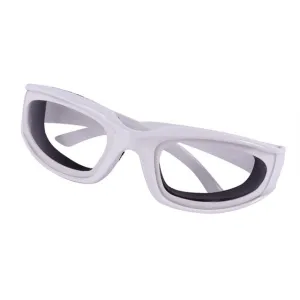 Kitchen Accessories Onion Goggles Barbecue Safety Glasses Eyes Protector(White)