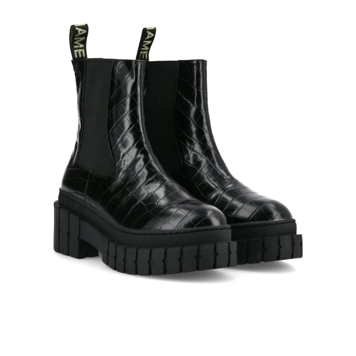 Kross Shine P.Croco Chelsea Boots