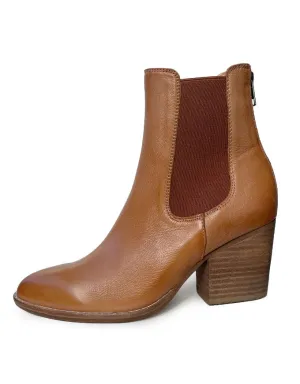 Kylor Ankle Boots Tan Leather