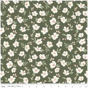 Let It Bloom ~ Flowing Floral C14282-GREEN