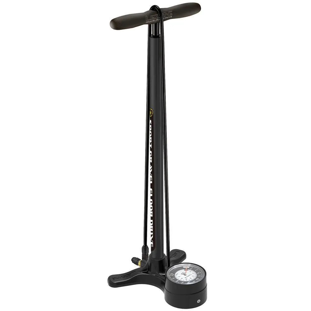 Lezyne Gravel Sport Drive Floor Air Pump, Black