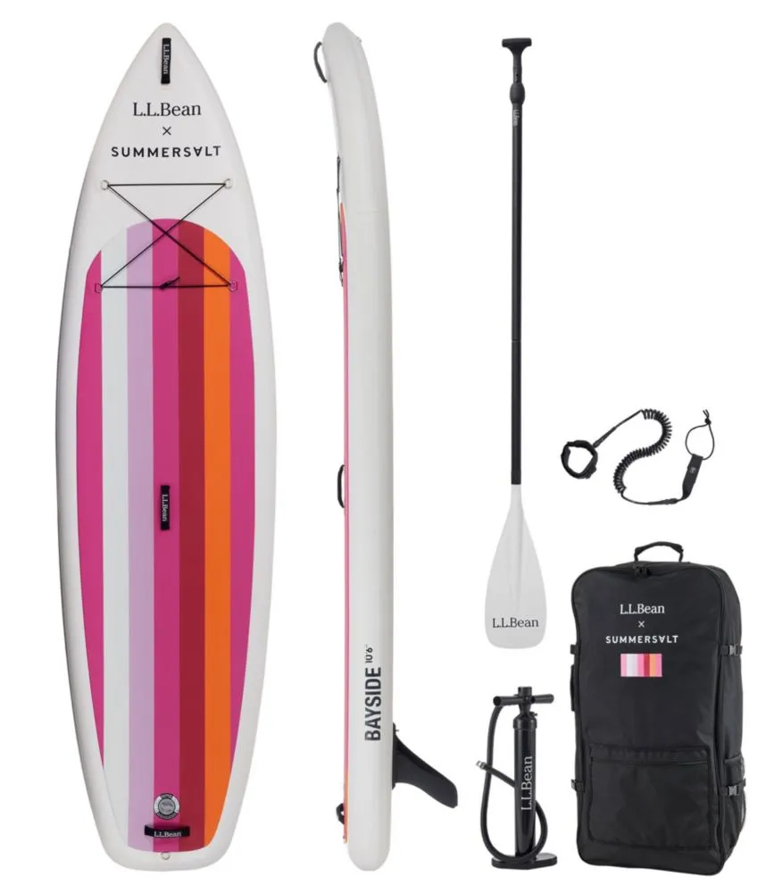 L.L.Bean X Summersalt Bayside Inflatable SUP Package, 10'6&quot;