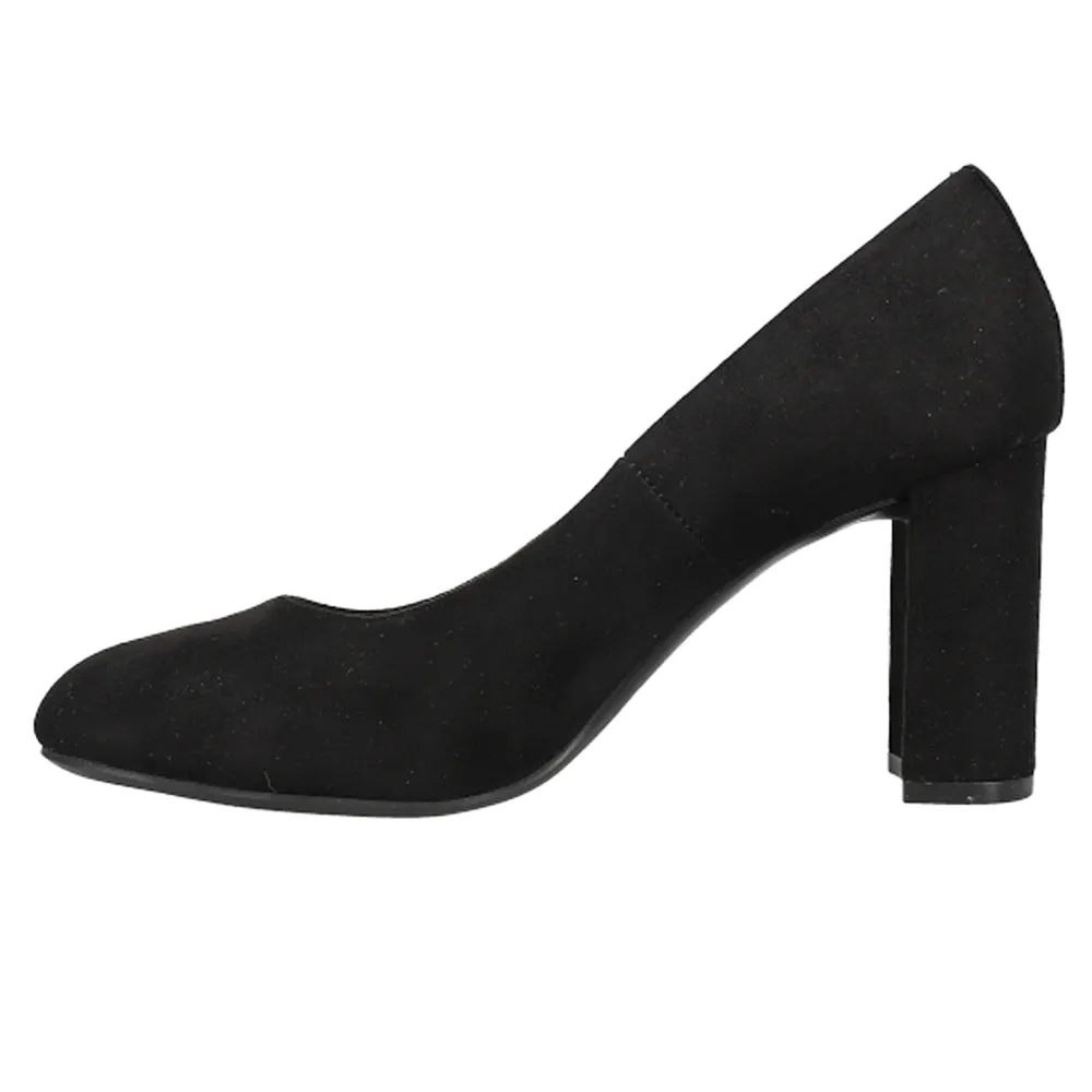 Lofty Block Heel Pumps