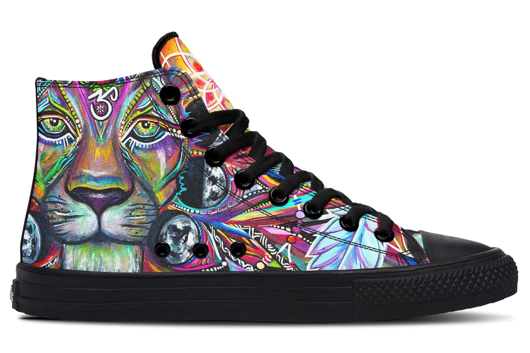 Lunar Lion High Top Shoes