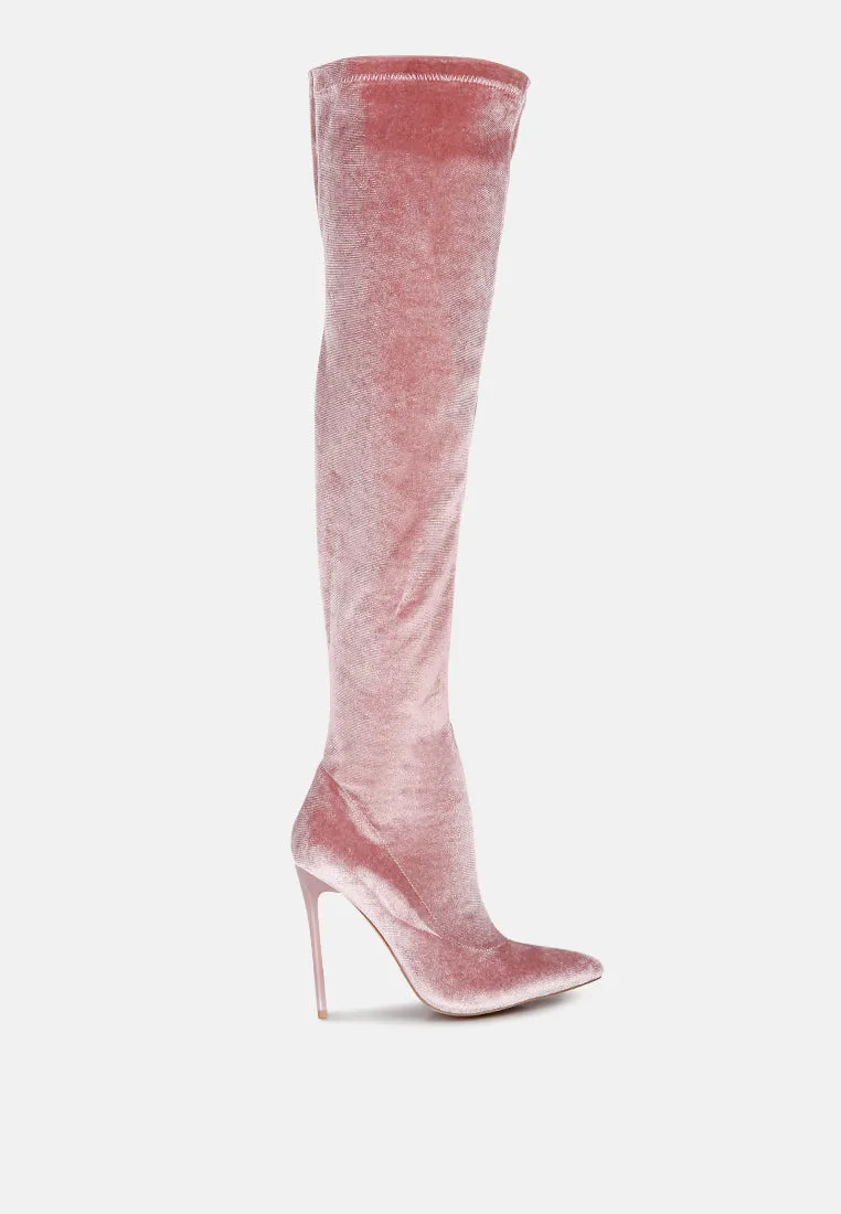 Madmiss Stiletto Calf Boots