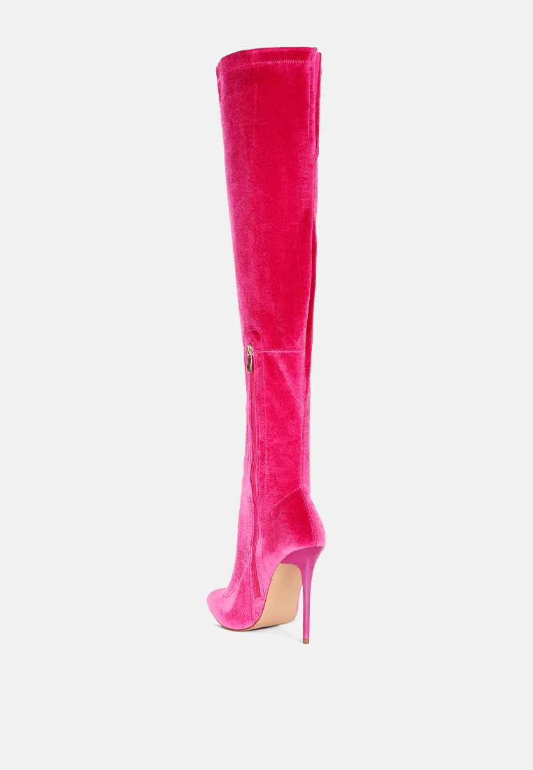 Madmiss Stiletto Calf Boots