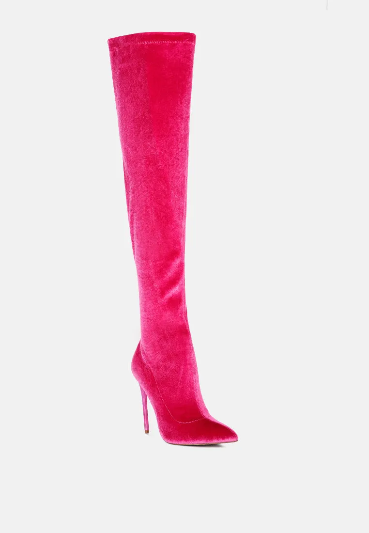 Madmiss Stiletto Calf Boots