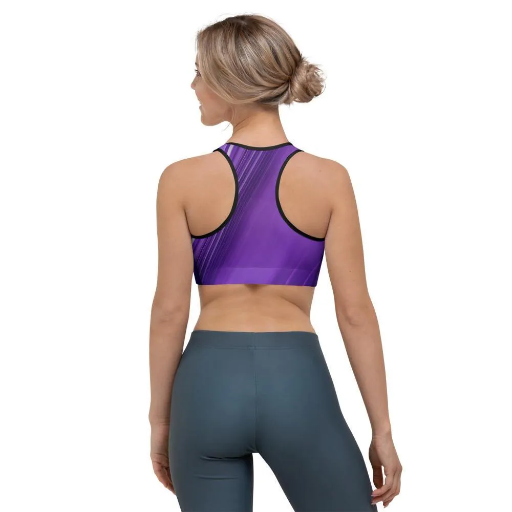 Mauve Sports Bra