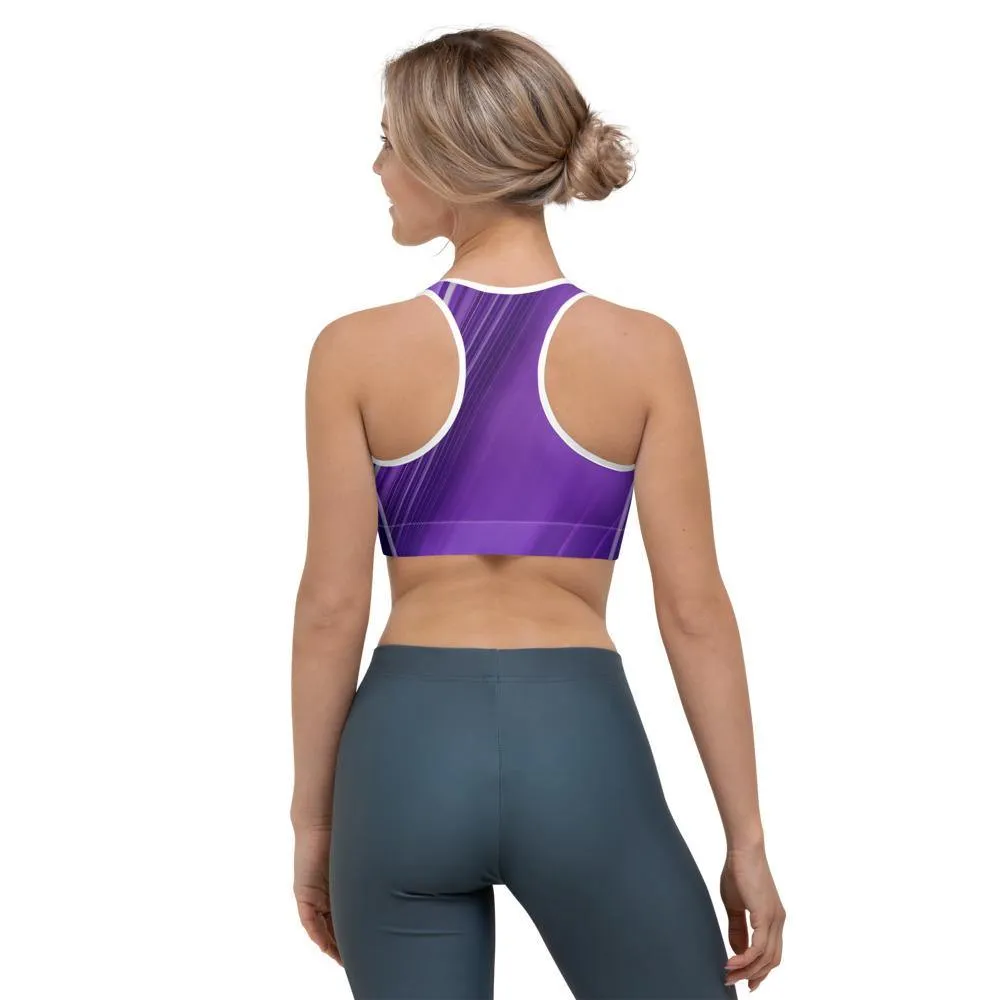 Mauve Sports Bra