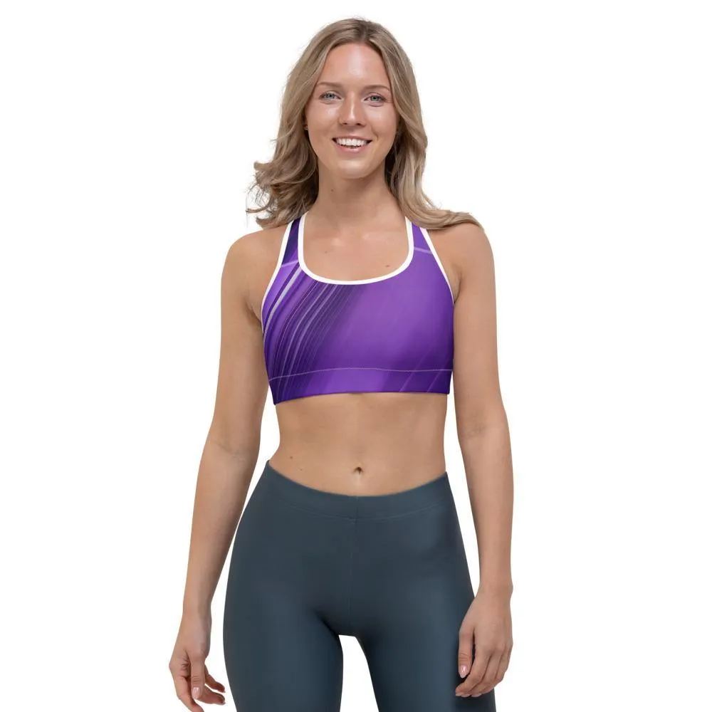 Mauve Sports Bra