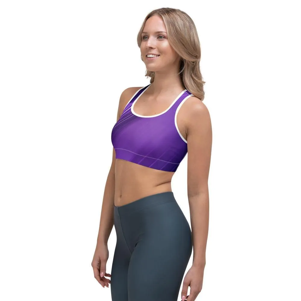 Mauve Sports Bra