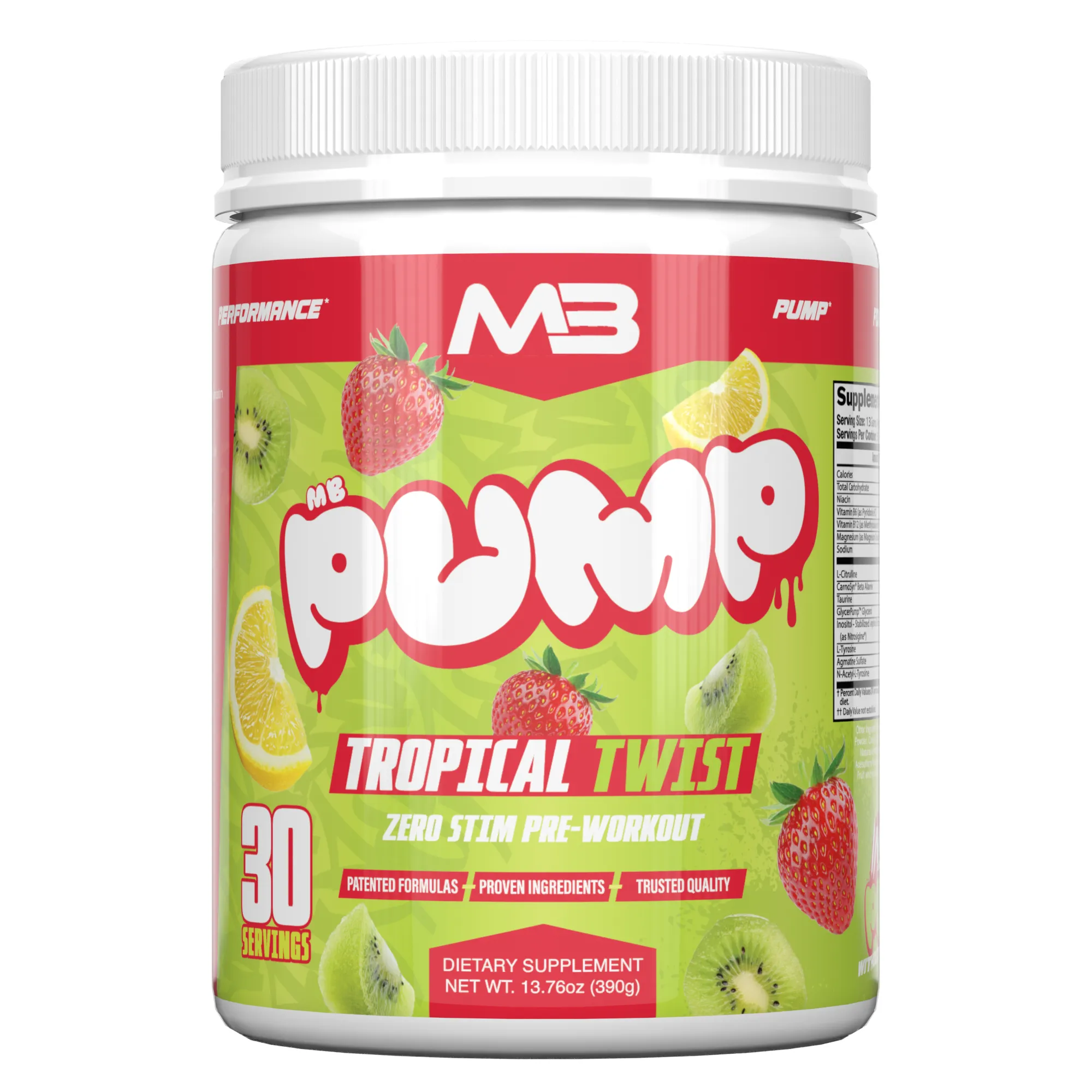 MB Pump (Zero Stim Pre-Workout)