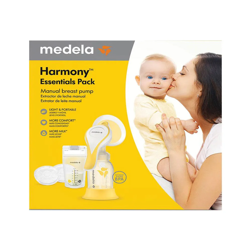 Medela - Harmony Essentials Pack – Manual Breast Pump Set