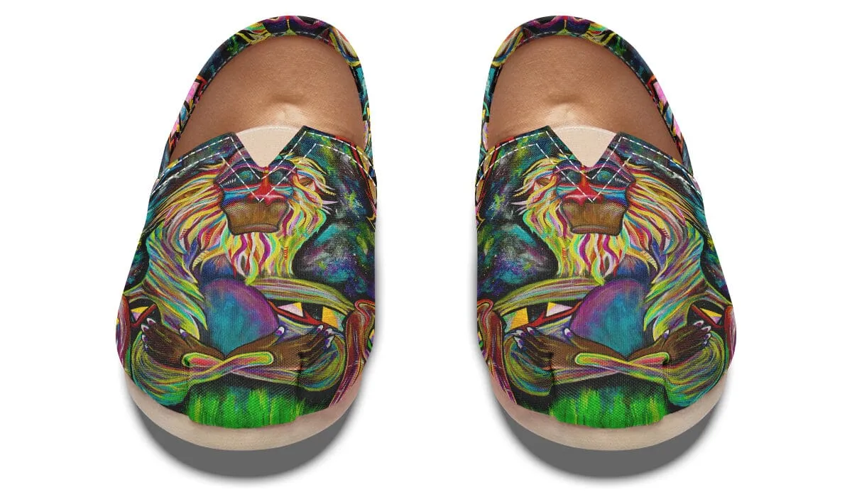 Meditating Rafiki Casual Slip on Shoes