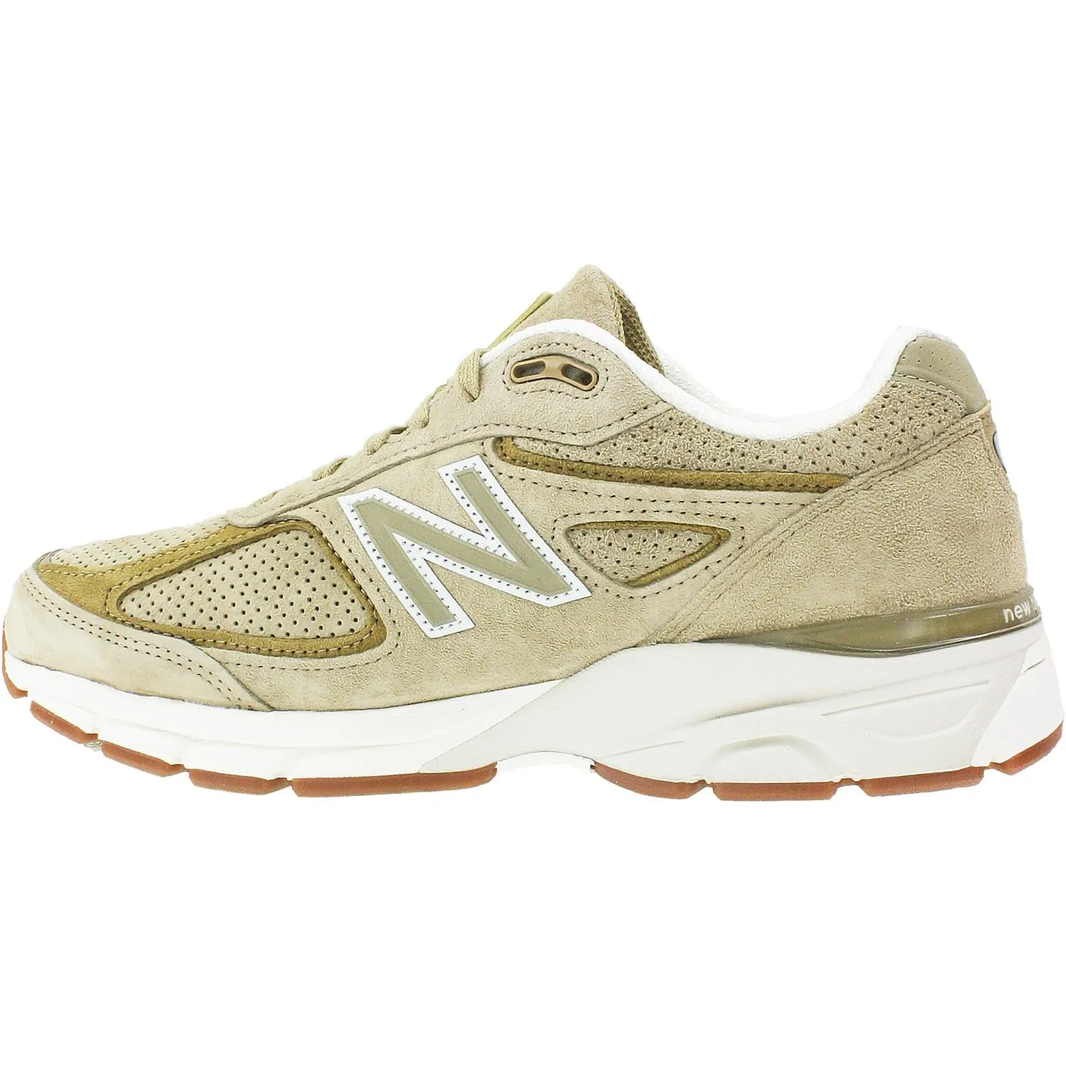 Men's New Balance M990HL4 Running Shoes Hemp/Linseed Suede/Mesh