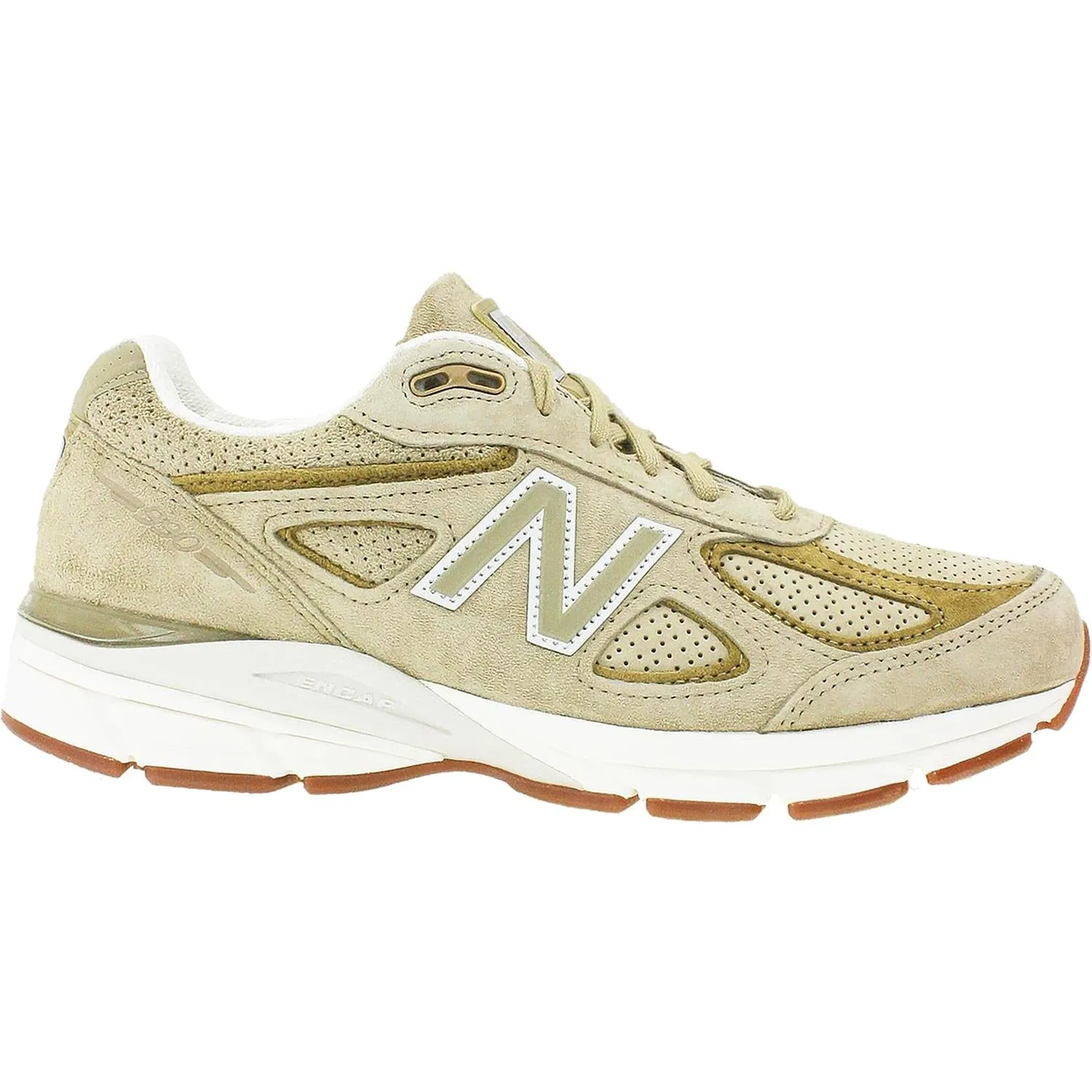 Men's New Balance M990HL4 Running Shoes Hemp/Linseed Suede/Mesh