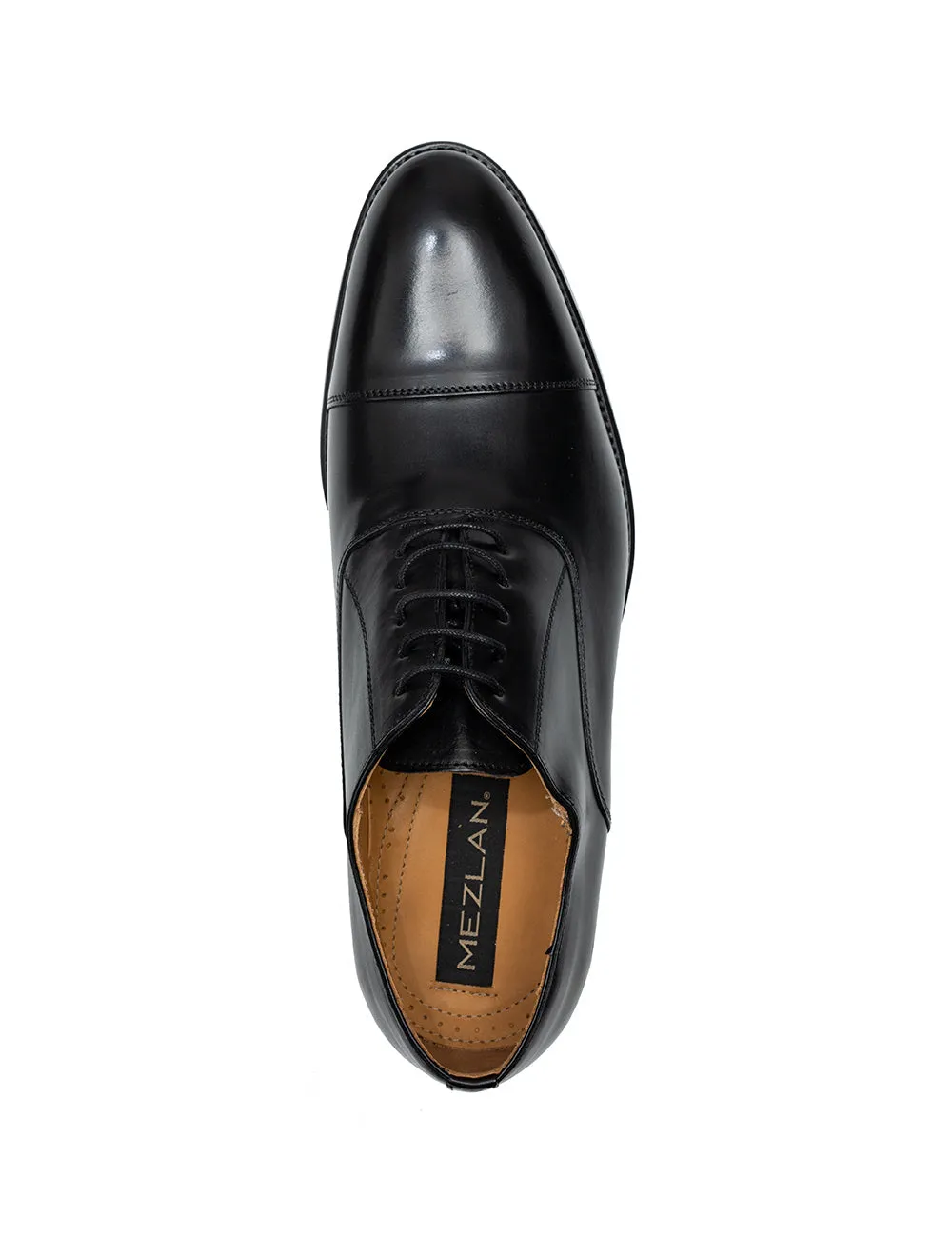 MEZLAN Oxford Toe Cap Black