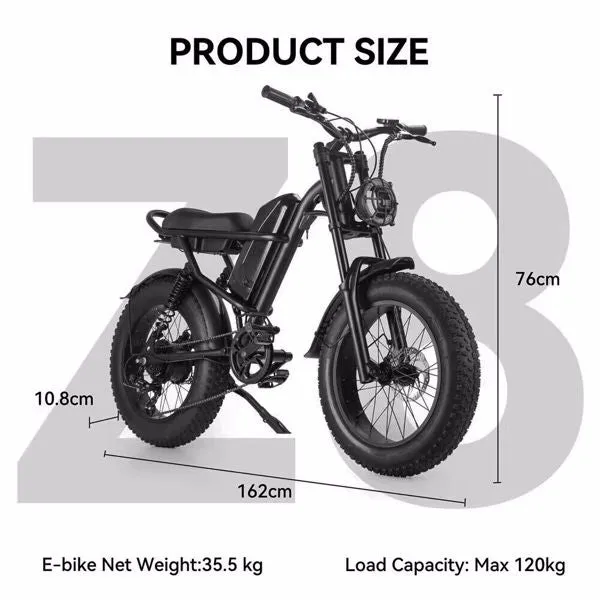 Mountain Ebike 2024 Design 500W Electric bike Out Door With Fat Tiire Electric Mountain Bike