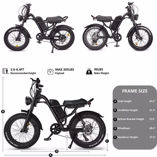 Mountain Ebike 2024 Design 500W Electric bike Out Door With Fat Tiire Electric Mountain Bike