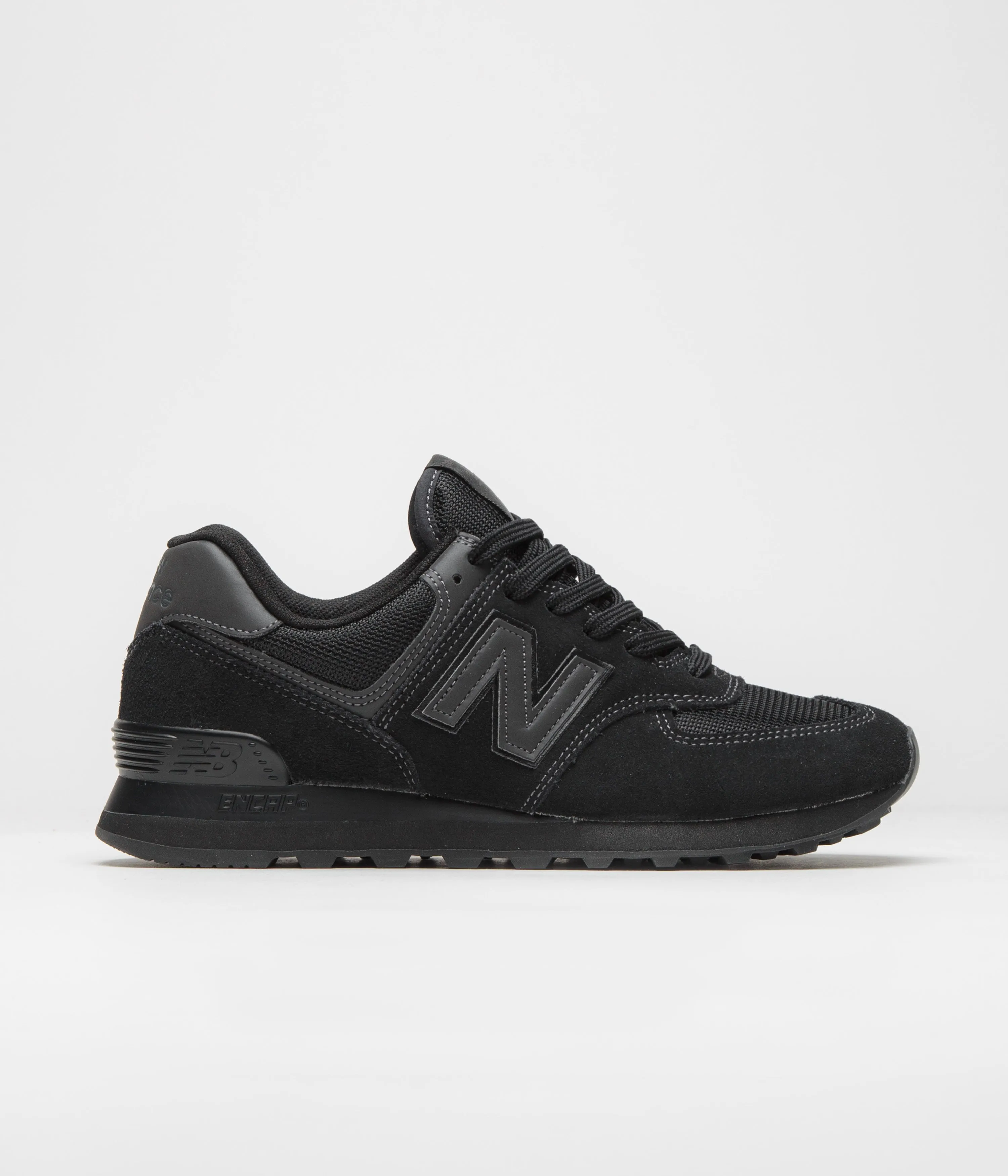 New Balance 574 Shoes - Black / Black