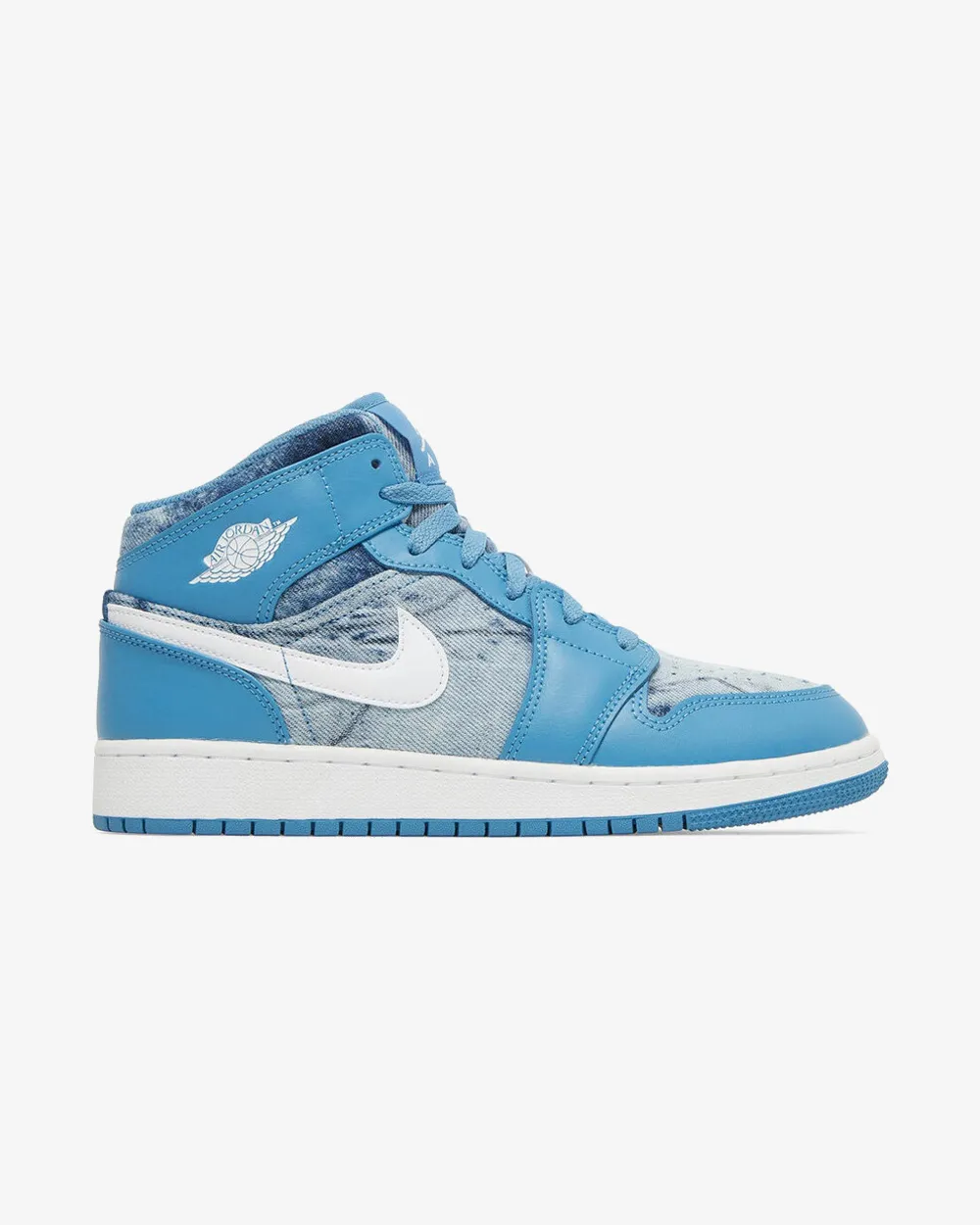 NIKE JORDAN1 MID GS WASHED DENIM