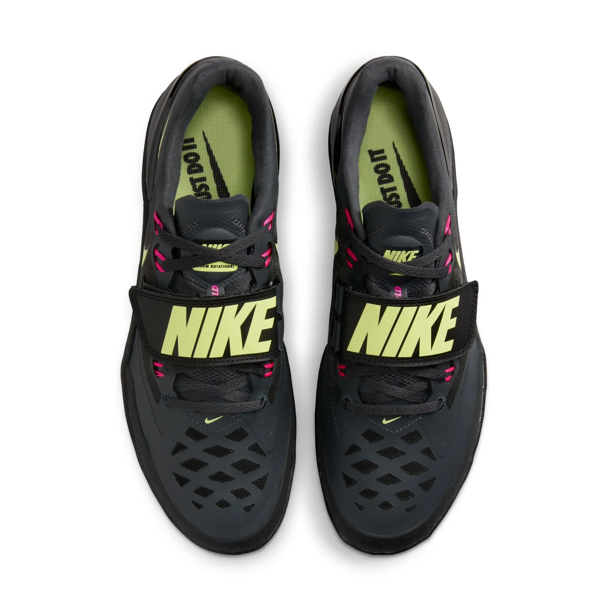 Nike Zoom Rotational 6 Field Shoes Anthracite / Fierce Pink / Black