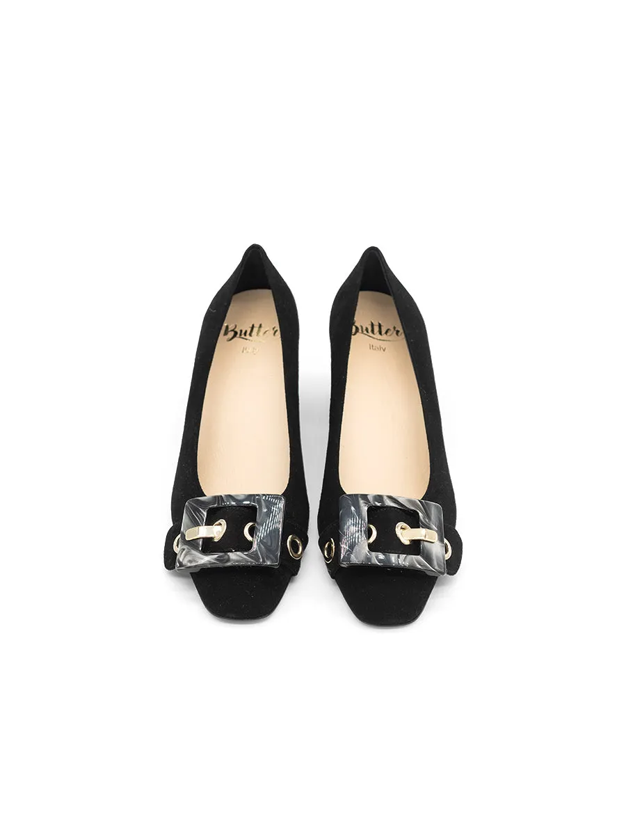 Nuri Block Heeled Pump