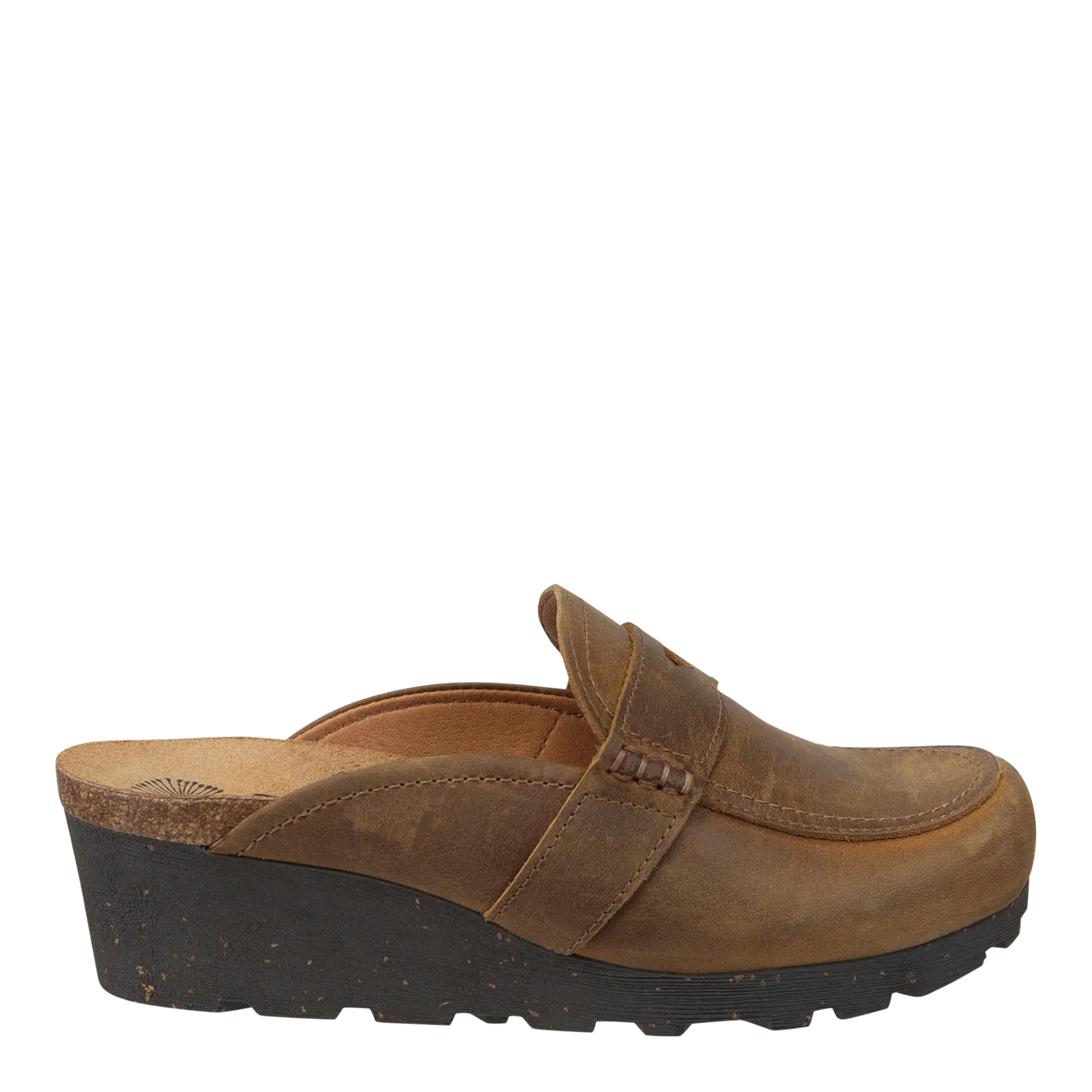 OTBT - HOMAGE in BROWN Wedge Clogs