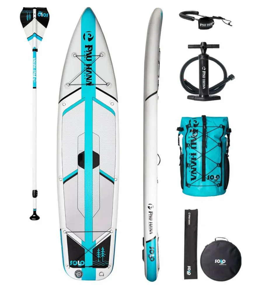 Pau Hana SOLO Backcountry Inflatable SUP Package, 10'10&quot;