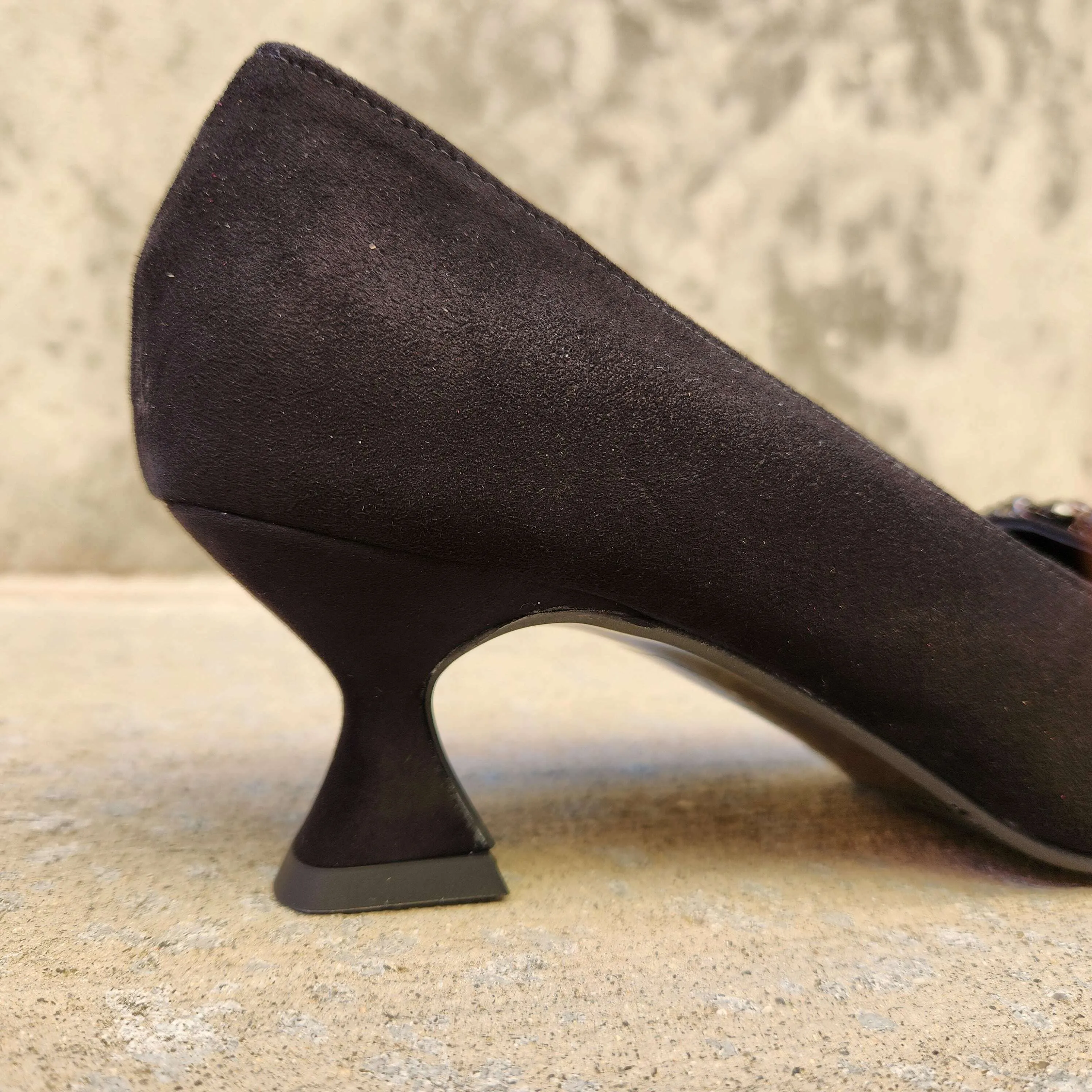 Pedro Anton - 1804 Black Suede Pump