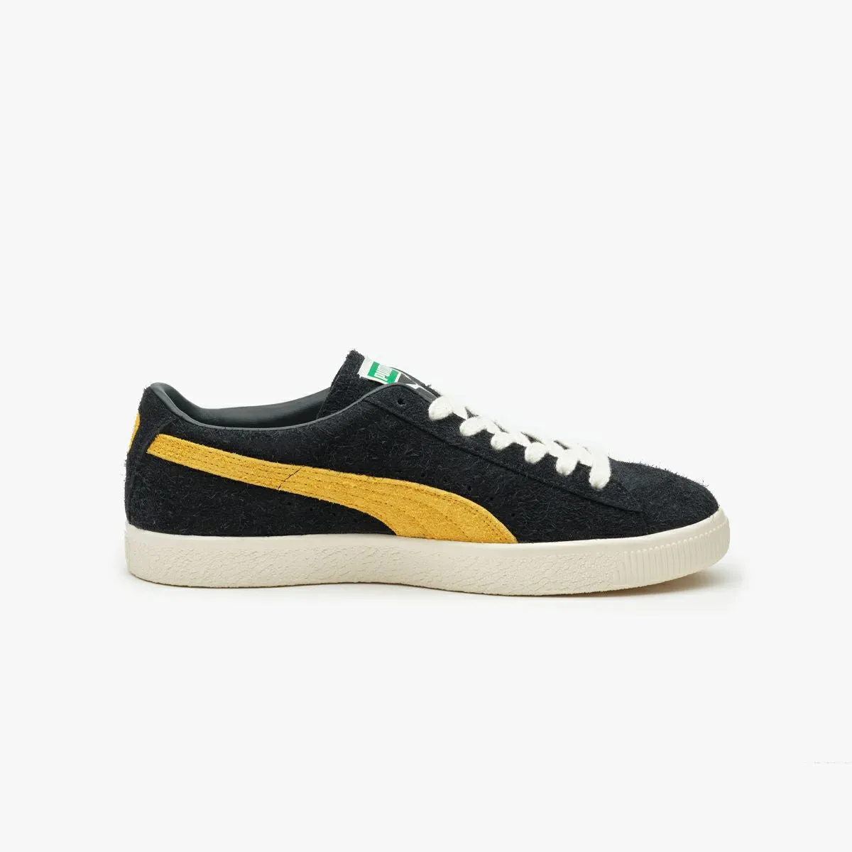 PUMA SUEDE VTG HAIRY SUEDE BLACK/MUSTARD SEED -KICKS LAB. EXCLUSIVE-