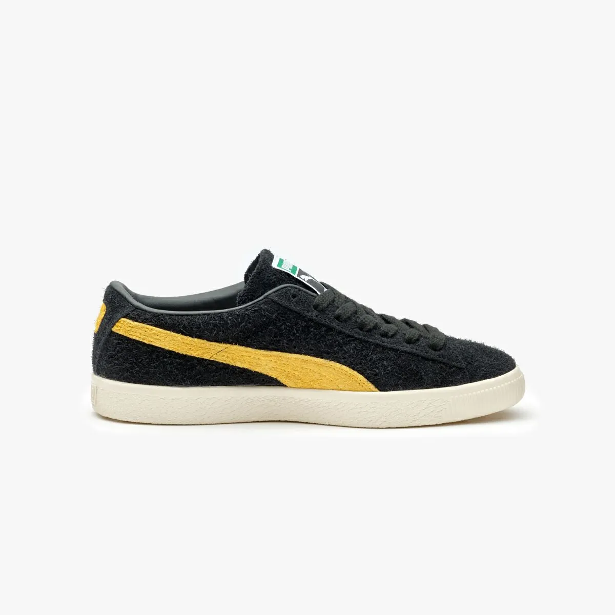 PUMA SUEDE VTG HAIRY SUEDE BLACK/MUSTARD SEED -KICKS LAB. EXCLUSIVE-